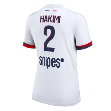 Paris Saint-Germain Achraf Hakimi #2 Koszulka Wyjazdowa damskie 2025-26 Krótki Rękaw Paris Saint-Germain Achraf Hakimi #2 Koszulka Wyjazdowa damskie 2025-26 Krótki Rękaw