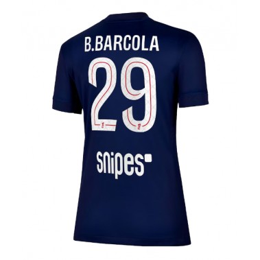 Paris Saint-Germain Bradley Barcola #29 Koszulka Podstawowa damskie 2025-26 Krótki Rękaw Paris Saint-Germain Bradley Barcola #29 Koszulka Podstawowa damskie 2025-26 Krótki Rękaw