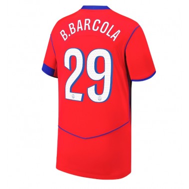 Paris Saint-Germain Bradley Barcola #29 Koszulka Trzecia 2025-26 Krótki Rękaw