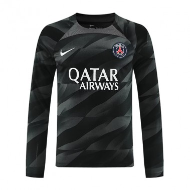 Paris Saint-Germain Bramkarskie Koszulka Wyjazdowa 2023-24 Długi Rękaw
