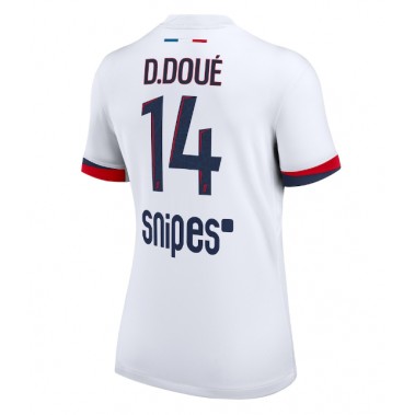 Paris Saint-Germain Desire Doue #14 Koszulka Wyjazdowa damskie 2025-26 Krótki Rękaw Paris Saint-Germain Desire Doue #14 Koszulka Wyjazdowa damskie 2025-26 Krótki Rękaw