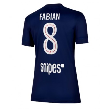 Paris Saint-Germain Fabian Ruiz #8 Koszulka Podstawowa damskie 2025-26 Krótki Rękaw