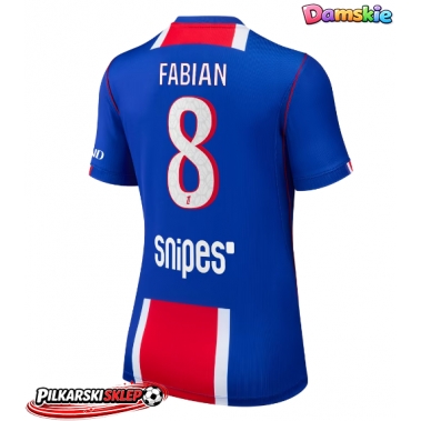 Paris Saint-Germain Fabian Ruiz #8 Koszulka Podstawowa damskie 2026-27 Krótki Rękaw