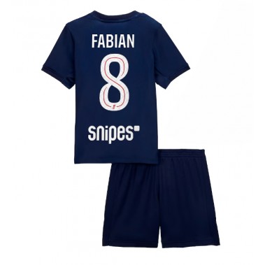 Paris Saint-Germain Fabian Ruiz #8 Koszulka Podstawowa dzieci 2025-26 Krótki Rękaw (+ krótkie spodenki) Paris Saint-Germain Fabian Ruiz #8 Koszulka Podstawowa dzieci 2025-26 Krótki Rękaw (+ krótkie spodenki)