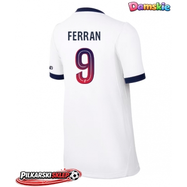 Paris Saint-Germain Ferran Torres #9 Koszulka Wyjazdowa damskie 2026-27 Krótki Rękaw