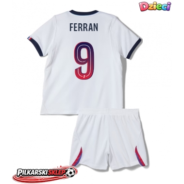 Paris Saint-Germain Ferran Torres #9 Koszulka Wyjazdowa dzieci 2026-27 Krótki Rękaw (+ krótkie spodenki)