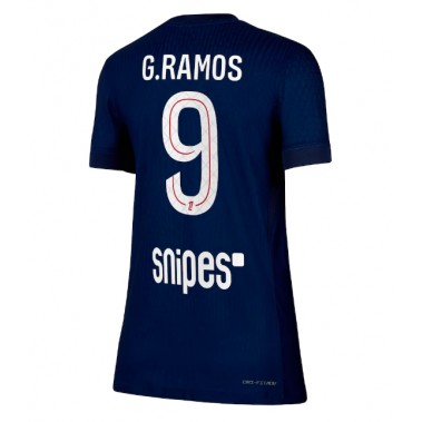 Paris Saint-Germain Goncalo Ramos #9 Koszulka Podstawowa damskie 2025-26 Krótki Rękaw Paris Saint-Germain Goncalo Ramos #9 Koszulka Podstawowa damskie 2025-26 Krótki Rękaw