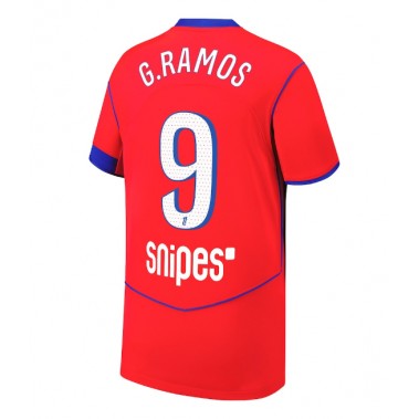 Paris Saint-Germain Goncalo Ramos #9 Koszulka Trzecia 2025-26 Krótki Rękaw Paris Saint-Germain Goncalo Ramos #9 Koszulka Trzecia 2025-26 Krótki Rękaw