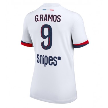 Paris Saint-Germain Goncalo Ramos #9 Koszulka Wyjazdowa damskie 2025-26 Krótki Rękaw Paris Saint-Germain Goncalo Ramos #9 Koszulka Wyjazdowa damskie 2025-26 Krótki Rękaw