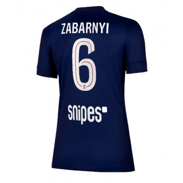 Paris Saint-Germain Illia Zabarnyi #6 Koszulka Podstawowa damskie 2025-26 Krótki Rękaw Paris Saint-Germain Illia Zabarnyi #6 Koszulka Podstawowa damskie 2025-26 Krótki Rękaw