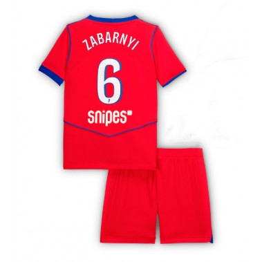 Paris Saint-Germain Illia Zabarnyi #6 Koszulka Trzecia dzieci 2025-26 Krótki Rękaw (+ krótkie spodenki) Paris Saint-Germain Illia Zabarnyi #6 Koszulka Trzecia dzieci 2025-26 Krótki Rękaw (+ krótkie spodenki)