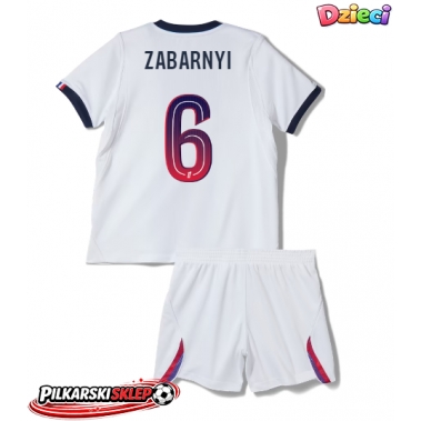 Paris Saint-Germain Ilya Zabarnyi #6 Koszulka Wyjazdowa dzieci 2026-27 Krótki Rękaw (+ krótkie spodenki)