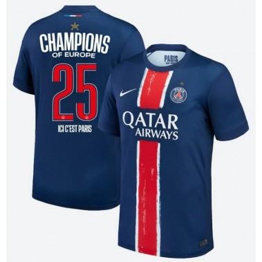 Paris Saint-Germain Koszulka Podstawowa 2024-25 UCL Champions Krótki Rękaw Paris Saint-Germain Koszulka Podstawowa 2024-25 UCL Champions Krótki Rękaw