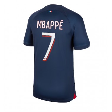 Paris Saint-Germain Kylian Mbappe #7 Koszulka Podstawowa 2023-24 Krótki Rękaw