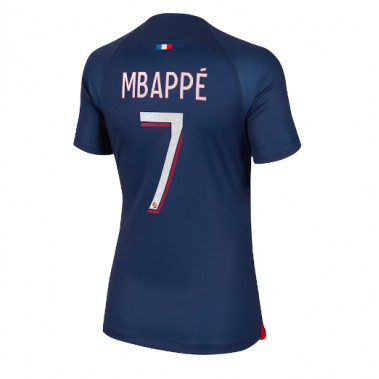 Paris Saint-Germain Kylian Mbappe #7 Koszulka Podstawowa damskie 2023-24 Krótki Rękaw