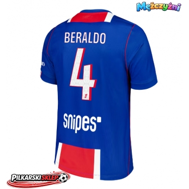 Paris Saint-Germain Lucas Beraldo #4 Koszulka Podstawowa 2026-27 Krótki Rękaw
