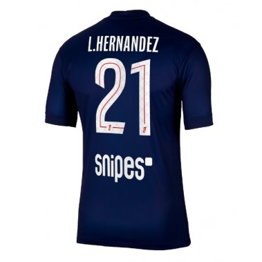 Paris Saint-Germain Lucas Hernandez #21 Koszulka Podstawowa 2025-26 Krótki Rękaw Paris Saint-Germain Lucas Hernandez #21 Koszulka Podstawowa 2025-26 Krótki Rękaw
