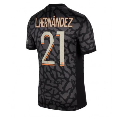 Paris Saint-Germain Lucas Hernandez #21 Koszulka Trzecia 2023-24 Krótki Rękaw