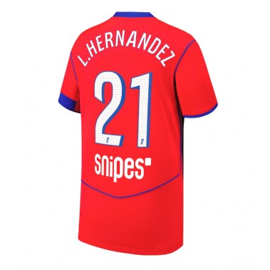 Paris Saint-Germain Lucas Hernandez #21 Koszulka Trzecia 2025-26 Krótki Rękaw Paris Saint-Germain Lucas Hernandez #21 Koszulka Trzecia 2025-26 Krótki Rękaw