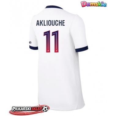 Paris Saint-Germain Maghnes Akliouche #11 Koszulka Wyjazdowa damskie 2026-27 Krótki Rękaw