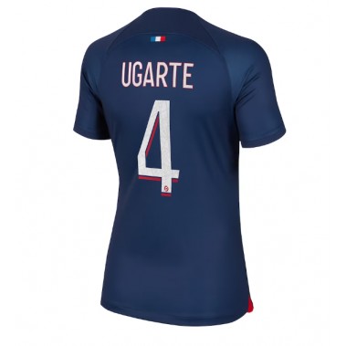 Paris Saint-Germain Manuel Ugarte #4 Koszulka Podstawowa damskie 2023-24 Krótki Rękaw