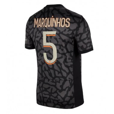 Paris Saint-Germain Marquinhos #5 Koszulka Trzecia 2023-24 Krótki Rękaw
