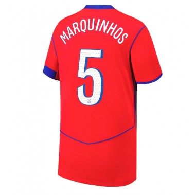 Paris Saint-Germain Marquinhos #5 Koszulka Trzecia 2025-26 Krótki Rękaw Paris Saint-Germain Marquinhos #5 Koszulka Trzecia 2025-26 Krótki Rękaw