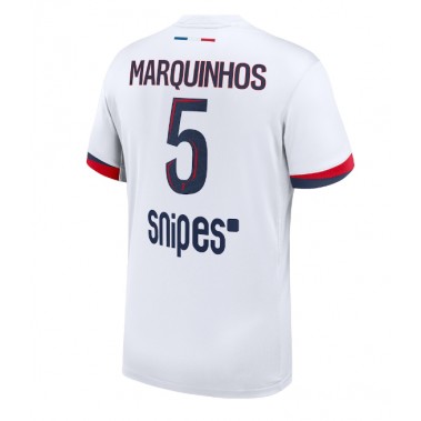 Paris Saint-Germain Marquinhos #5 Koszulka Wyjazdowa 2025-26 Krótki Rękaw Paris Saint-Germain Marquinhos #5 Koszulka Wyjazdowa 2025-26 Krótki Rękaw