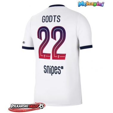 Paris Saint-Germain Mika Godts #22 Koszulka Wyjazdowa 2026-27 Krótki Rękaw