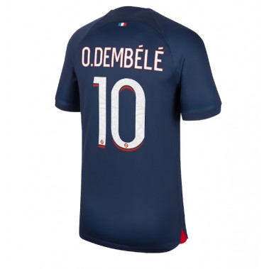 Paris Saint-Germain Ousmane Dembele #10 Koszulka Podstawowa 2023-24 Krótki Rękaw