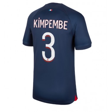 Paris Saint-Germain Presnel Kimpembe #3 Koszulka Podstawowa 2023-24 Krótki Rękaw