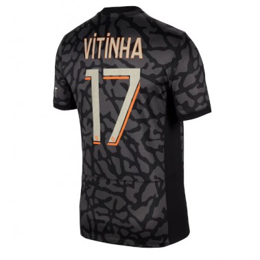 Paris Saint-Germain Vitinha Ferreira #17 Koszulka Trzecia 2023-24 Krótki Rękaw