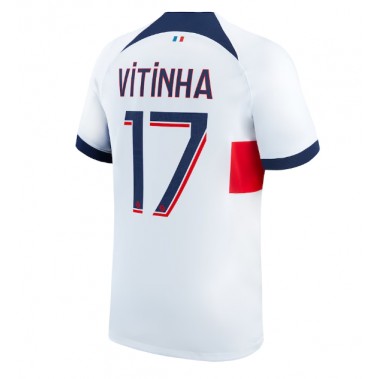 Paris Saint-Germain Vitinha Ferreira #17 Koszulka Wyjazdowa 2023-24 Krótki Rękaw