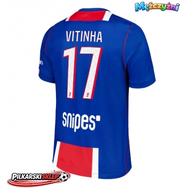 Paris Saint-Germain Vitinha #17 Koszulka Podstawowa 2026-27 Krótki Rękaw
