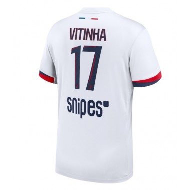 Paris Saint-Germain Vitinha #17 Koszulka Wyjazdowa 2025-26 Krótki Rękaw Paris Saint-Germain Vitinha #17 Koszulka Wyjazdowa 2025-26 Krótki Rękaw