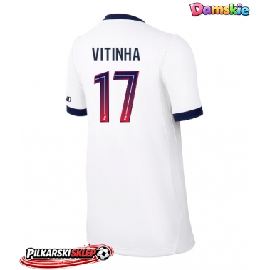 Paris Saint-Germain Vitinha #17 Koszulka Wyjazdowa damskie 2026-27 Krótki Rękaw