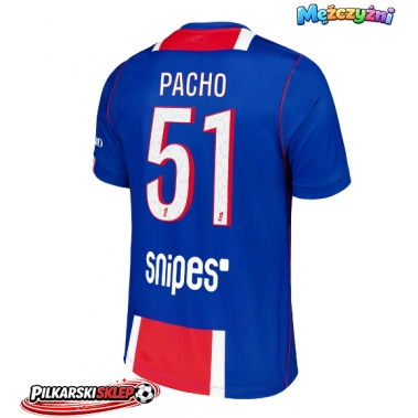 Paris Saint-Germain Willian Pacho #51 Koszulka Podstawowa 2026-27 Krótki Rękaw