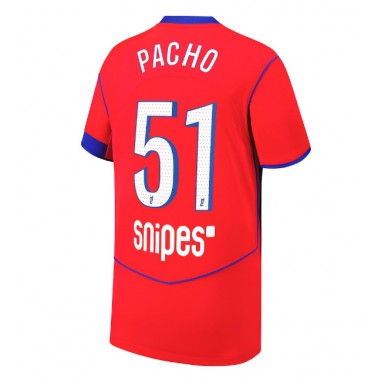 Paris Saint-Germain Willian Pacho #51 Koszulka Trzecia 2025-26 Krótki Rękaw Paris Saint-Germain Willian Pacho #51 Koszulka Trzecia 2025-26 Krótki Rękaw