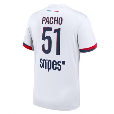 Paris Saint-Germain Willian Pacho #51 Koszulka Wyjazdowa 2025-26 Krótki Rękaw Paris Saint-Germain Willian Pacho #51 Koszulka Wyjazdowa 2025-26 Krótki Rękaw