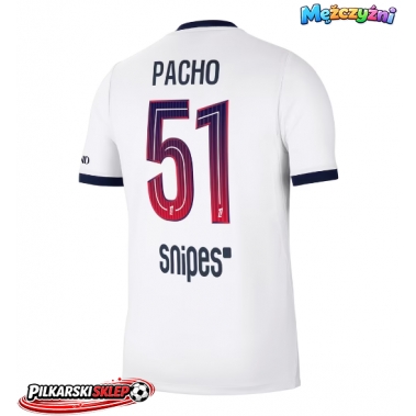 Paris Saint-Germain Willian Pacho #51 Koszulka Wyjazdowa 2026-27 Krótki Rękaw