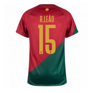 Portugal Rafael Leao #15 Koszulka Podstawowa MŚ 2022 Krótki Rękaw