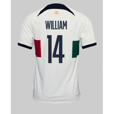 Portugal William Carvalho #14 Koszulka Wyjazdowa MŚ 2022 Krótki Rękaw