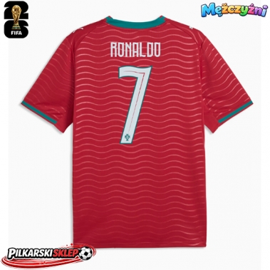 Portugalia Cristiano Ronaldo #7 Koszulka Podstawowa MŚ 2026 Krótki Rękaw