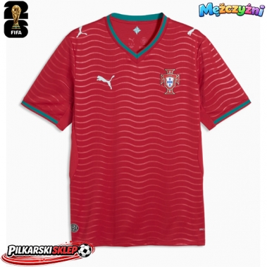 Portugalia Koszulka Podstawowa MŚ 2026 Krótki Rękaw