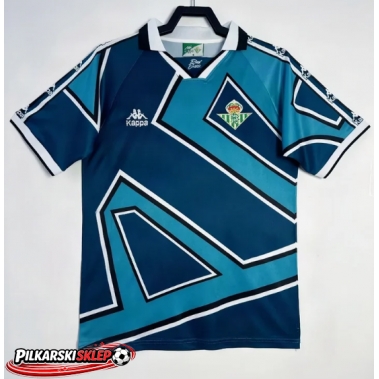 Real Betis 1995-1997 Koszulka Retro Wyjazdowa Krótki Rękaw