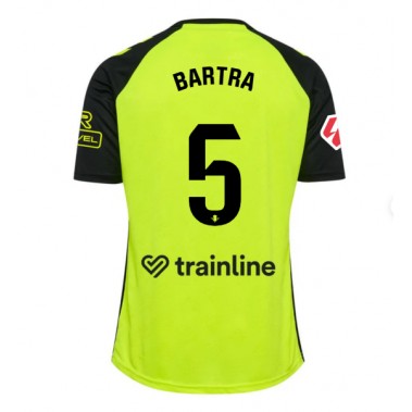 Real Betis Marc Bartra #5 Koszulka Wyjazdowa 2024-25 Krótki Rękaw