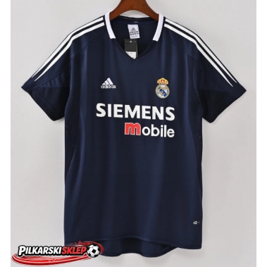 Real Madrid 2004-2005 Koszulka Retro Wyjazdowa Krótki Rękaw