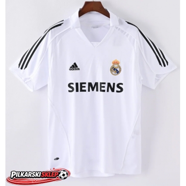 Real Madrid 2005-2006 Koszulka Retro Podstawowa Krótki Rękaw