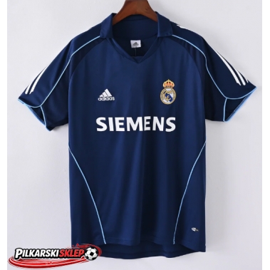Real Madrid 2005-2006 Koszulka Retro Wyjazdowa Krótki Rękaw