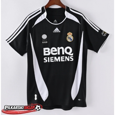 Real Madrid 2006-2007 Koszulka Retro Wyjazdowa Krótki Rękaw